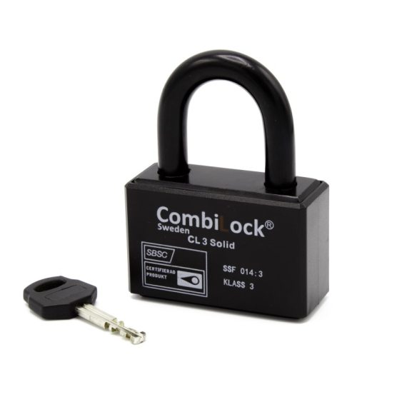 Combilock Padlock Solid kl.3 in der Gruppe Technik & Boot / Bootszubehör / Anhängerzubehör bei Sportfiskeprylar.se (1080-10)