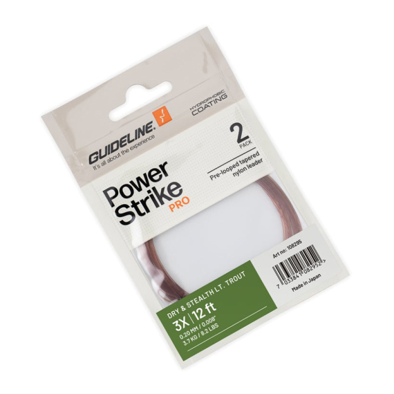 Guideline Dry & Stealth Light Trout Leader 12\' in der Gruppe Haken & Zubehör / Vorfächer & Vorfachmaterial / Fertige Vorfächer / Tapered Vorfächer bei Sportfiskeprylar.se (108295GLr)