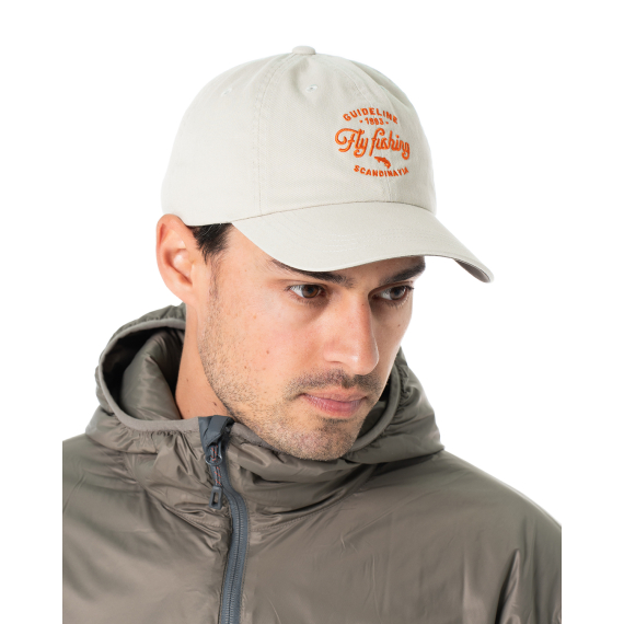 Guideline Fly Fishing Dad Cap - Bone in der Gruppe Kleidung & Schuhe / Kappen & Kopfbedeckungen / Caps / Dad Caps bei Sportfiskeprylar.se (108506GL)