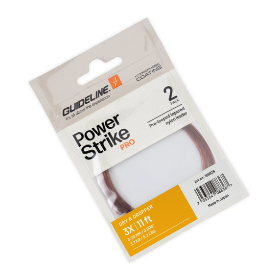 Guideline Dry & Dropper Leader 11\' in der Gruppe Haken & Zubehör / Vorfächer & Vorfachmaterial / Fertige Vorfächer / Tapered Vorfächer bei Sportfiskeprylar.se (108836GLr)