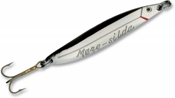 Möresilda 18g Silber/ Schwarz in der Gruppe Köder / Meerforellenköder & Küstenwobbler / Meerforellenköder bei Sportfiskeprylar.se (109962NO)