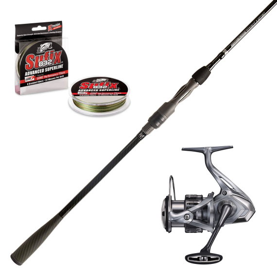 BFT Ninety Two Hydra Slayer 8\' -100g Nasci Combo in der Gruppe Angelsets / Spinning Sets / Hecht Spinning Combo bei Sportfiskeprylar.se (11-92SH802HYDRASET)