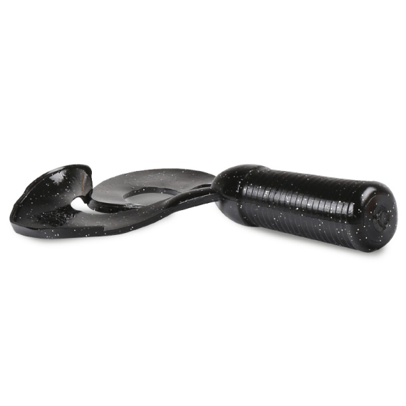 Miuras Mouse Spare Double Tail Big (Bulk) - Black in der Gruppe Köder / Gummiköder / Extra Tails & Curlys bei Sportfiskeprylar.se (11-MMBDT-002)