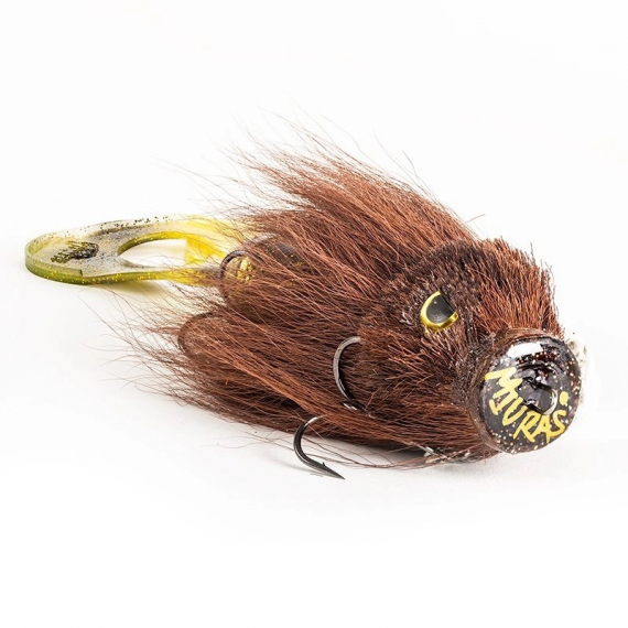 Miuras Mouse Mini, 20cm, 40g - Spotted Bullhead in der Gruppe Köder / Spinnfliegen bei Sportfiskeprylar.se (11-MMM-003)