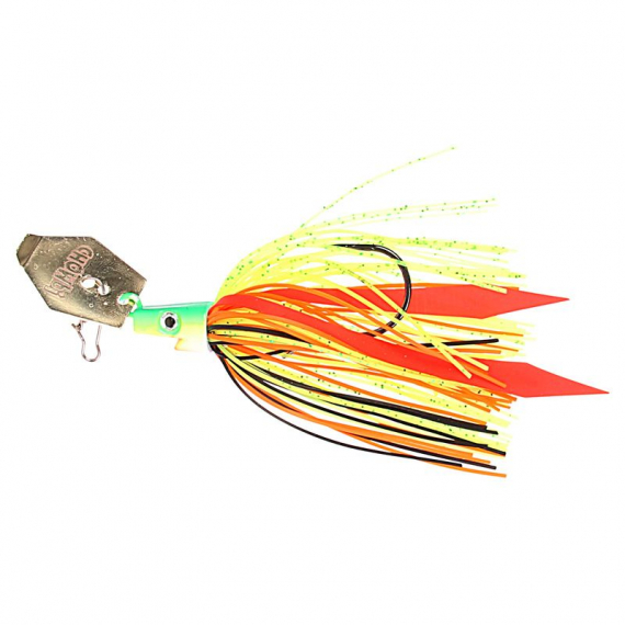 Pig Hula Chatterbait 11g - Fire Perch in der Gruppe Köder / Chatterbaits & Bladed Jigs bei Sportfiskeprylar.se (11-SH10-FRP)