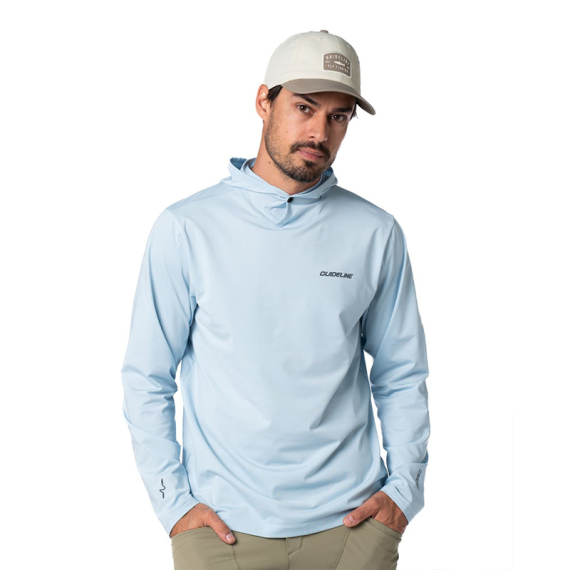 Guideline Sunwick Hoodie Tropic Blue in der Gruppe Kleidung & Schuhe / Kleidung / Pullover / Hoodies bei Sportfiskeprylar.se (110918GLr)