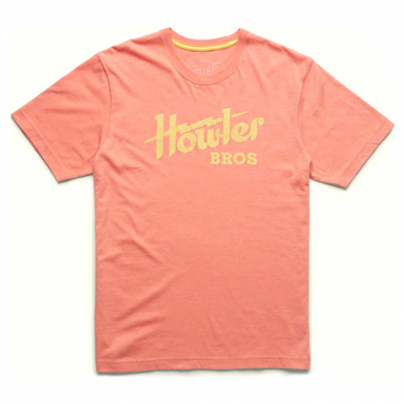 Howler T-Shirt Howler Electric Coral in der Gruppe Kleidung & Schuhe / Kleidung / T-shirts bei Sportfiskeprylar.se (110922S-COR-Mr)