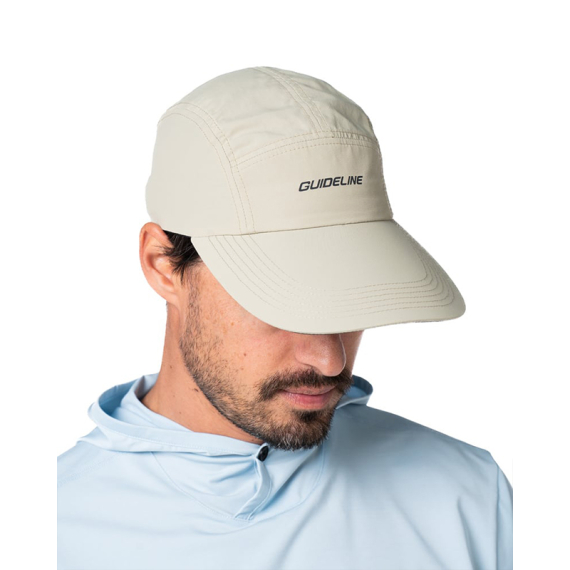 Guideline Longbill Solartech Cap - Khaki in der Gruppe Kleidung & Schuhe / Kappen & Kopfbedeckungen / Caps bei Sportfiskeprylar.se (111072GL)