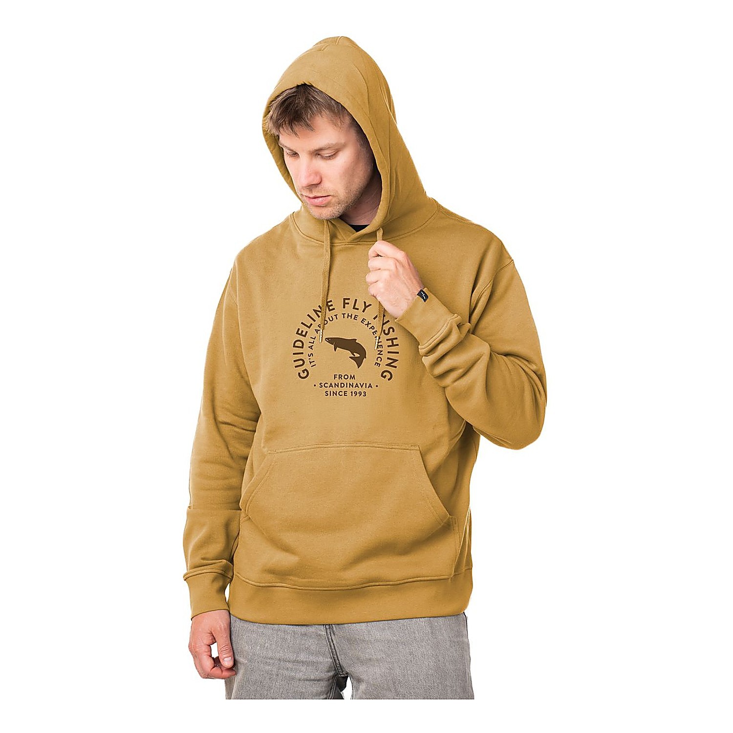Guideline Scandi Hoodie Grain in der Gruppe Kleidung & Schuhe / Kleidung / Pullover / Hoodies bei Sportfiskeprylar.se (111074GLr)