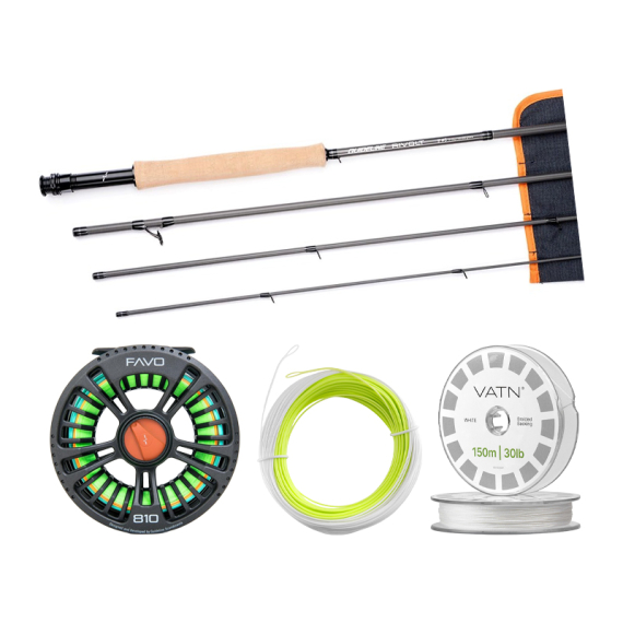 Guideline Rivolt Allround Taper+ Flugset - 9\' #7 in der Gruppe Angelsets / Fliegenfischen Sets / Einhändige Fliegenfischer-Sets bei Sportfiskeprylar.se (111164GL2026ARTPLUS)