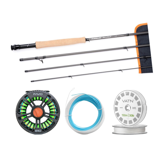 Guideline Rivolt Coastal+ Flugset - 9\' #7 in der Gruppe Angelsets / Fliegenfischen Sets / Einhändige Fliegenfischer-Sets bei Sportfiskeprylar.se (111164GL2026COASTAL)