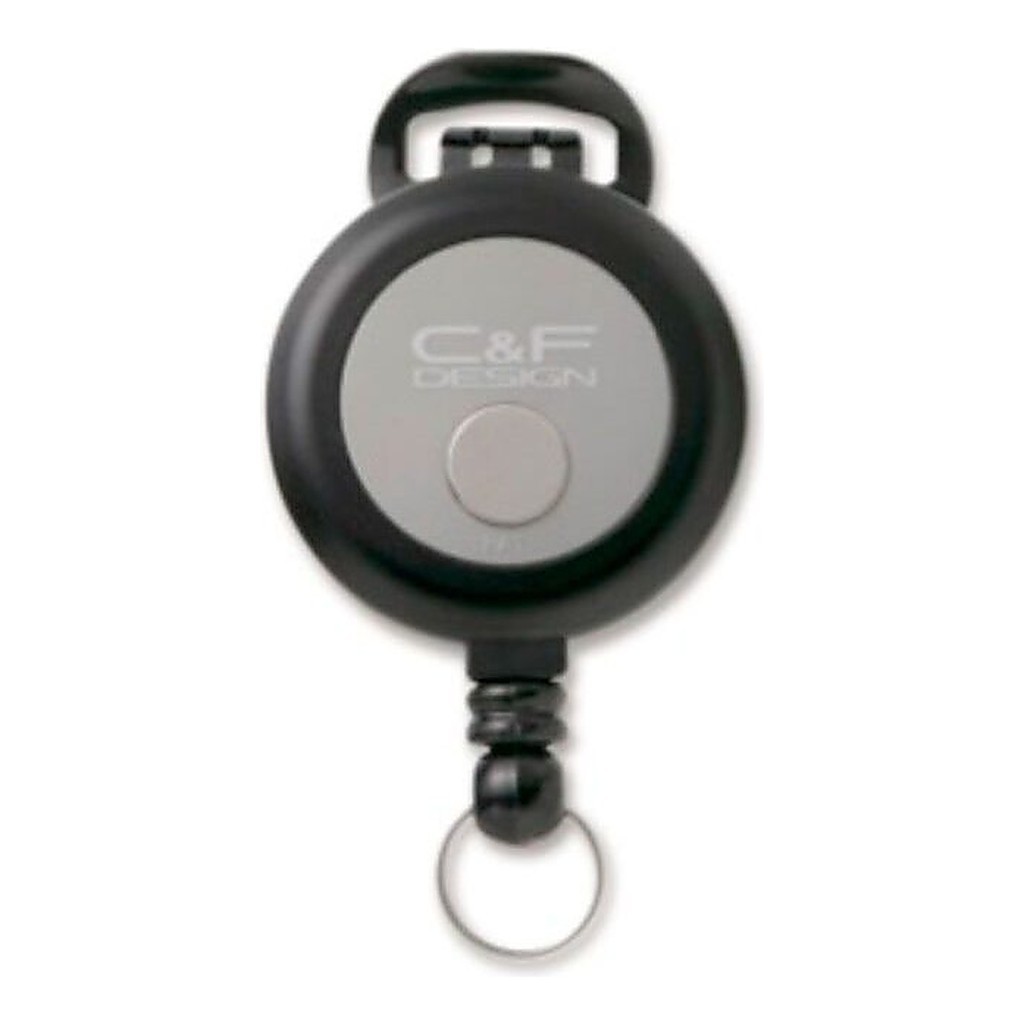 C&F Flex Pin-On Reel Silver (CFA-72-SV) in der Gruppe Werkzeuge & Zubehör / Pin-On-Reels bei Sportfiskeprylar.se (1120098)