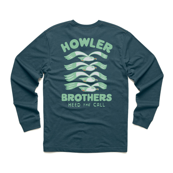 Howler Bro\'s Longsleeve T-Shirt Flocka Seagulls Key Largo in der Gruppe Kleidung & Schuhe / Kleidung / T-shirts bei Sportfiskeprylar.se (112025F-FLO-Sr)