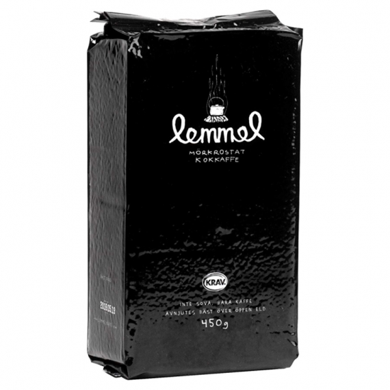 Lemmel Organic/Krav Dark Roast 450g in der Gruppe Outdoor / Camping Essen / Kaffee bei Sportfiskeprylar.se (11225141)
