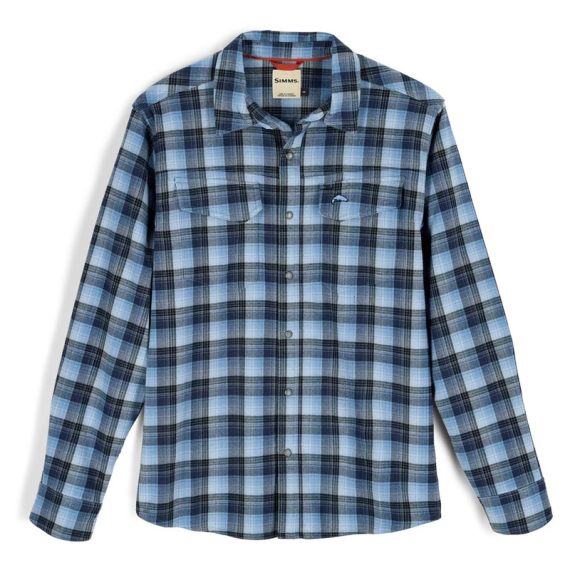 Simms Gallatin Flannel Shirt Kennebec Pld Steel Blue in der Gruppe Kleidung & Schuhe / Kleidung / Hemden bei Sportfiskeprylar.se (11896-1354-20r)