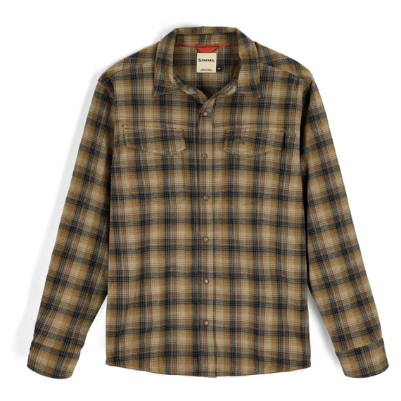 Simms Gallatin Flannel Shirt Kennebec Plaid: Stone in der Gruppe Kleidung & Schuhe / Kleidung / Hemden bei Sportfiskeprylar.se (11896-1356-20r)