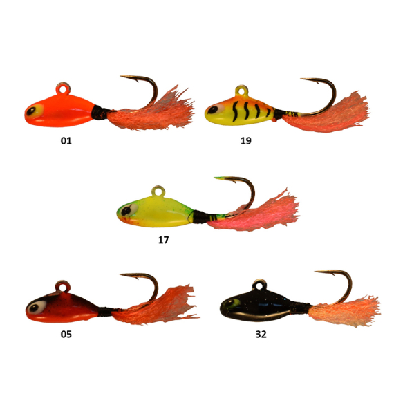 FIBE Twisted in der Gruppe Köder / Eisfischen Köder / Mini Balance Ice Jigs bei Sportfiskeprylar.se (120-01r)