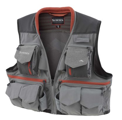 Simms Guide Vest Steel in der Gruppe Kleidung & Schuhe / Kleidung / Westen / Fliegenfischen Westen bei Sportfiskeprylar.se (12152-030-60r)
