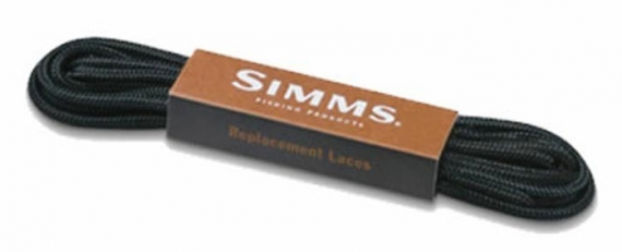 Simms Replacement Laces Black in der Gruppe Kleidung & Schuhe / Wathosen & Watschuhe / Watschuhe bei Sportfiskeprylar.se (12194-001-00)
