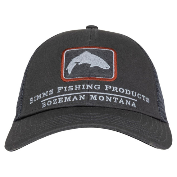 Simms Trout Icon Trucker Carbon in der Gruppe Kleidung & Schuhe / Kappen & Kopfbedeckungen / Caps / Trucker-Kappen bei Sportfiskeprylar.se (12226-003-00)