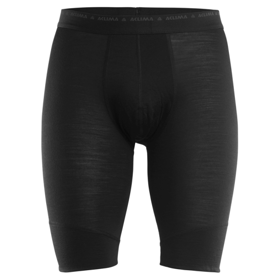 Aclima LightWool 140 Shorts Long M\'s Jet Black in der Gruppe Kleidung & Schuhe / Kleidung / Schichten & Unterwäsche / Unterwäsche bei Sportfiskeprylar.se (122322001-04r)