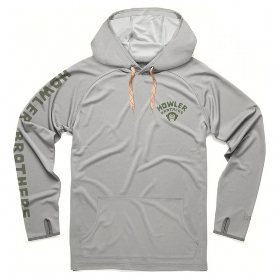 Howler Loggerhead Hoodie Camp Howler Smoke in der Gruppe Kleidung & Schuhe / Kleidung / Pullover / Hoodies bei Sportfiskeprylar.se (122621F-SMO-Mr)