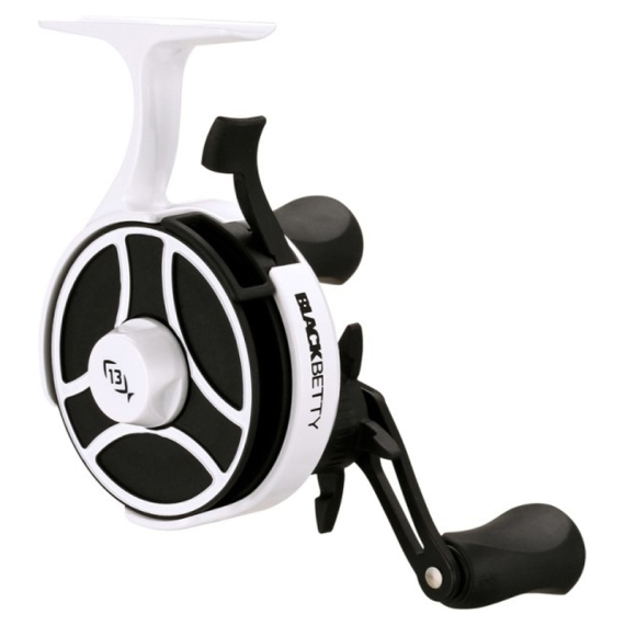 13 Fishing Black Betty FreeFall Ghost 2.5 LH in der Gruppe Angelrollen / Eisangel Rollen / Eis Jigging Rollen bei Sportfiskeprylar.se (124136NO)