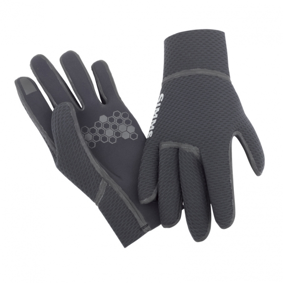 Simms Kispiox Glove Black, M in der Gruppe Kleidung & Schuhe / Kleidung / Handschuhe bei Sportfiskeprylar.se (12477-001-30)