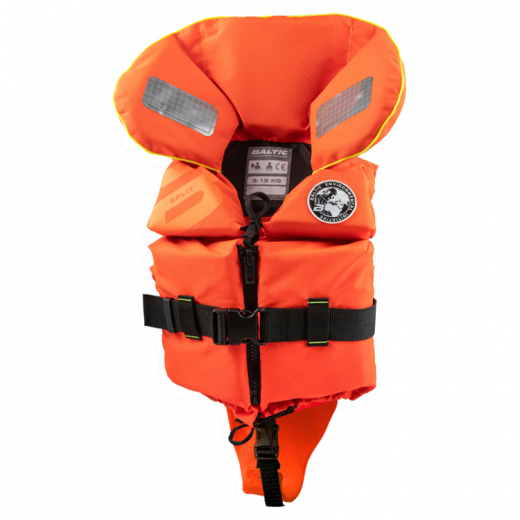 Baltic Life Jacket Split Front E.I Orange in der Gruppe Kleidung & Schuhe / Flotation Kleidung / Schwimmwesten / Schwimmwesten für Kinder bei Sportfiskeprylar.se (1260-000-1r)