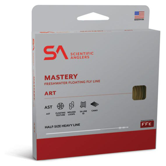 Mastery ART Tan/olive/camo tip WF in der Gruppe Schnüre / Fliegenschnüre / Einhand bei Sportfiskeprylar.se (127561r)