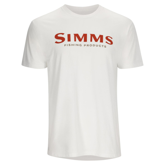 Simms Logo T-shirt White in der Gruppe Kleidung & Schuhe / Kleidung / T-shirts bei Sportfiskeprylar.se (12803-100-20r)