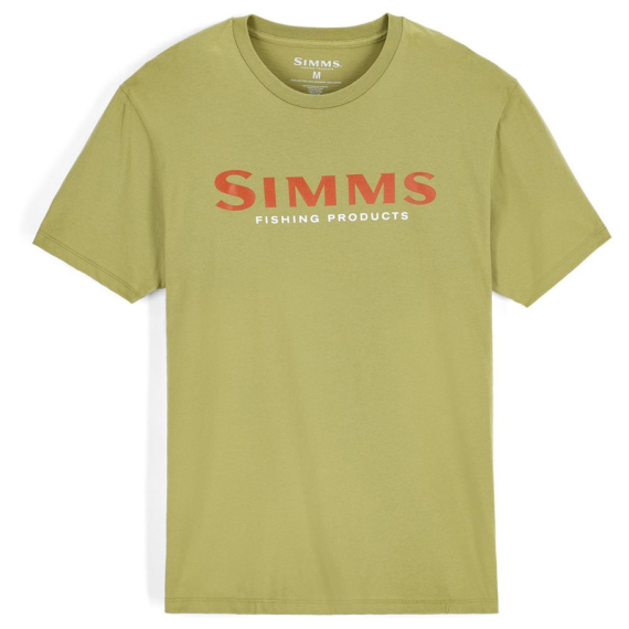 Simms Logo T-shirt Tent Green in der Gruppe Kleidung & Schuhe / Kleidung / T-shirts bei Sportfiskeprylar.se (12803-1347-20r)