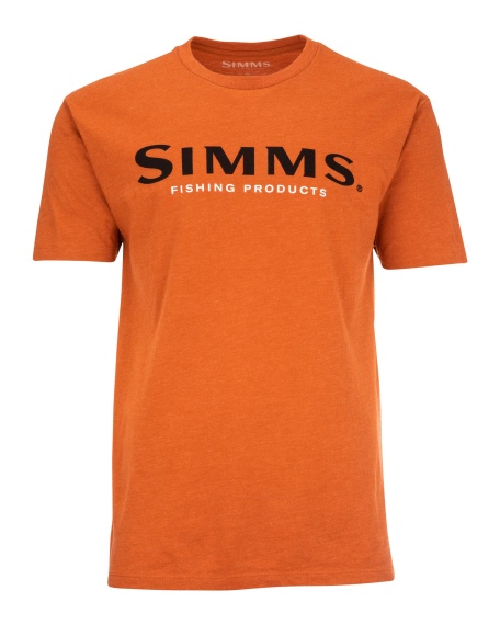 Simms Logo T-Shirt Adobe Heather in der Gruppe Kleidung & Schuhe / Kleidung / T-shirts bei Sportfiskeprylar.se (12803-799-20r)