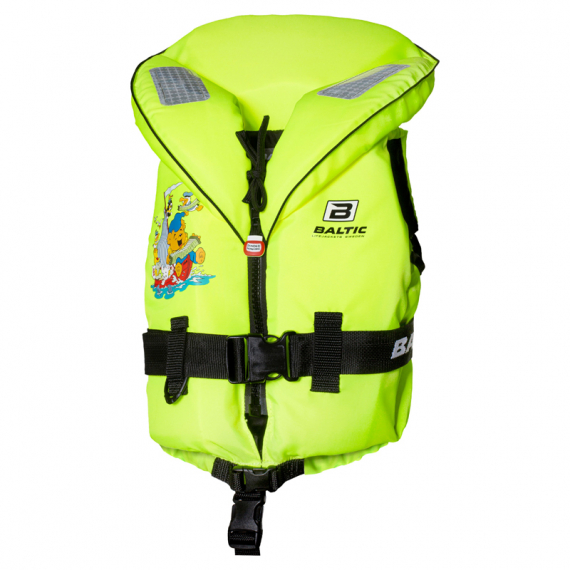 Baltic Life Jacket Bamse UV-Yellow in der Gruppe Angelmethoden bei Sportfiskeprylar.se (1282-000-1r)