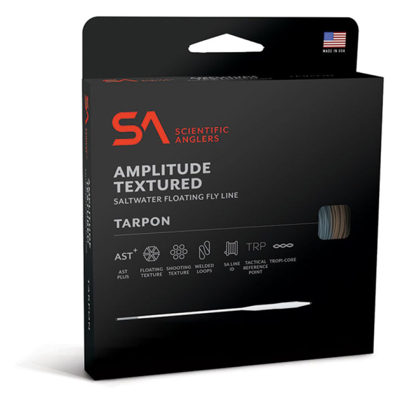 SA Amplitude Tarpon Black/Sand/Surf WF Fly Line in der Gruppe Schnüre / Fliegenschnüre / Einhand bei Sportfiskeprylar.se (129015r)