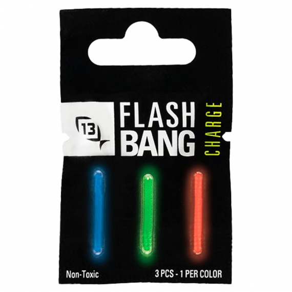 13 Fishing Glow Sticks Refill Flash Bang (3pcs) Green/Red/Blue in der Gruppe Köder / Eisfischen Köder / LED Ice Jigs bei Sportfiskeprylar.se (129662NO)
