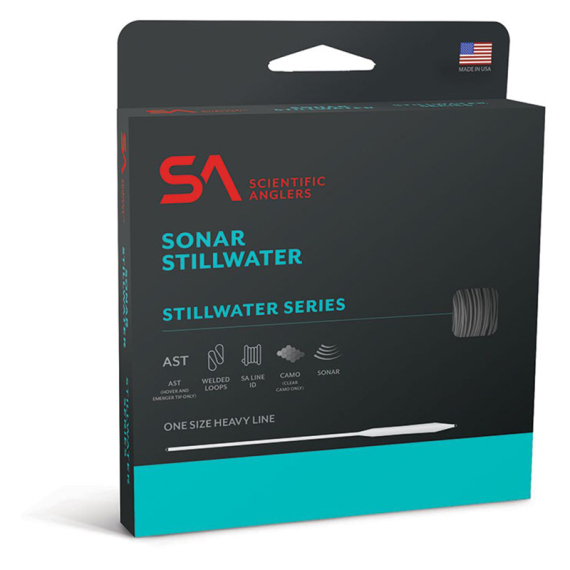 SA Sonar Stillwater Camo Clear WF Fly Line in der Gruppe Schnüre / Fliegenschnüre / Einhand bei Sportfiskeprylar.se (129794r)