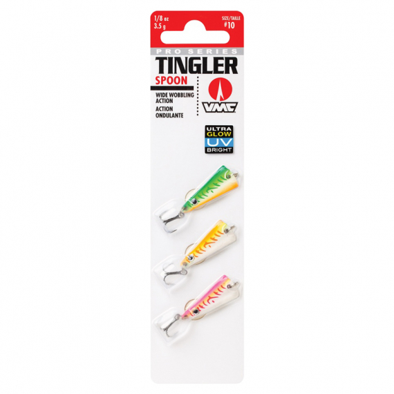 VMC Tingler Spoon Kit 3,5g (3pcs) in der Gruppe Köder / Eisfischen Köder / Vertical Ice Jigs bei Sportfiskeprylar.se (129798NOr)