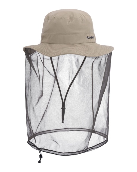 Simms Bugstopper Net Sombrero Stone in der Gruppe Kleidung & Schuhe / Kappen & Kopfbedeckungen / Hüte / Moskito-Hüte bei Sportfiskeprylar.se (12987-160-00EU)