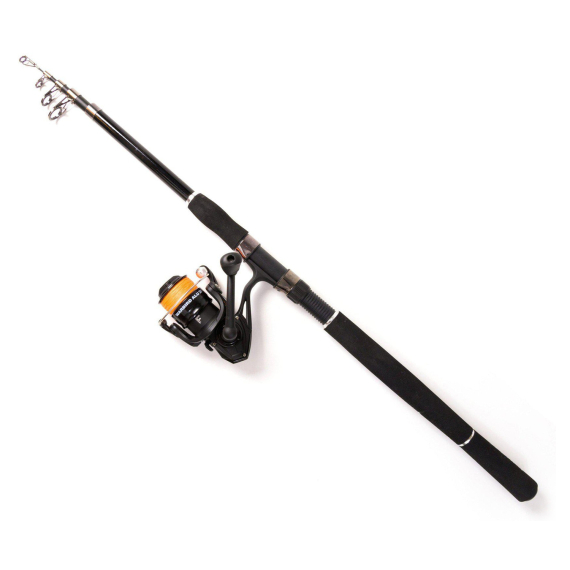 Fladen Xtra Flexx tele combo 210cm inkl Warbird Alu 20 with braided line in der Gruppe Angelsets / Reise Sets bei Sportfiskeprylar.se (12K-550210)