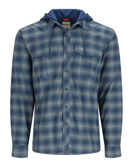 Simms Coldweather Hoody Neptune MC Plaid in der Gruppe Kleidung & Schuhe / Kleidung / Hemden bei Sportfiskeprylar.se (13069-1122-20r)