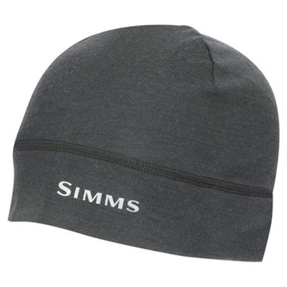 Simms Lightweight Wool Liner Beanie Carbon in der Gruppe Kleidung & Schuhe / Kappen & Kopfbedeckungen / Mützen bei Sportfiskeprylar.se (13094-003-00)