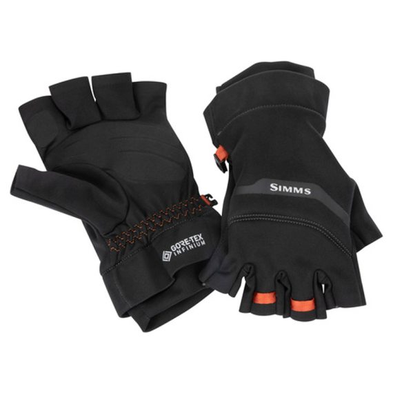 Simms Gore-Tex Infinium Half Finger Black in der Gruppe Kleidung & Schuhe / Kleidung / Handschuhe bei Sportfiskeprylar.se (13109-001-30r)