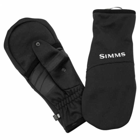 Simms Freestone F/O Mitt Black - XL in der Gruppe Kleidung & Schuhe / Kleidung / Handschuhe bei Sportfiskeprylar.se (13110-001-50)