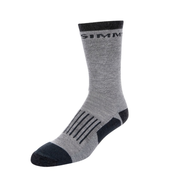 Simms Merino Midweight Hiker Sock Steel Grey in der Gruppe Kleidung & Schuhe / Kleidung / Schichten & Unterwäsche / Socken bei Sportfiskeprylar.se (13143-016-30r)