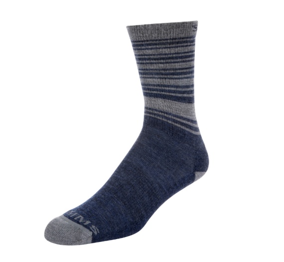 Simms Merino Lightweight Hiker Sock Admiral Blue in der Gruppe Kleidung & Schuhe / Kleidung / Schichten & Unterwäsche / Socken bei Sportfiskeprylar.se (13146-404-30r)