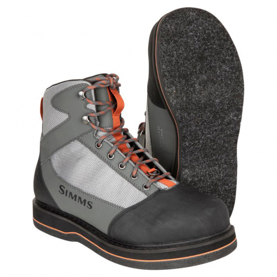 Simms Tributary Felt Striker Grey in der Gruppe Kleidung & Schuhe / Wathosen & Watschuhe / Watschuhe bei Sportfiskeprylar.se (13272-023-04r)