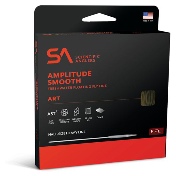 SA Amplitude Smooth ART in der Gruppe Schnüre / Fliegenschnüre / Einhand bei Sportfiskeprylar.se (133029r)