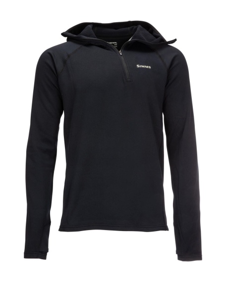 Simms Heavyweight Baselayer Hoody Black in der Gruppe Kleidung & Schuhe / Kleidung / Schichten & Unterwäsche / Baselayer-Oberteile bei Sportfiskeprylar.se (13307-001-20r)