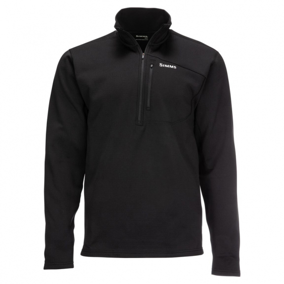 Simms Thermal 1/4 Zip Top Black in der Gruppe Kleidung & Schuhe / Kleidung / Pullover / Sweatshirts bei Sportfiskeprylar.se (13314-001-30r)